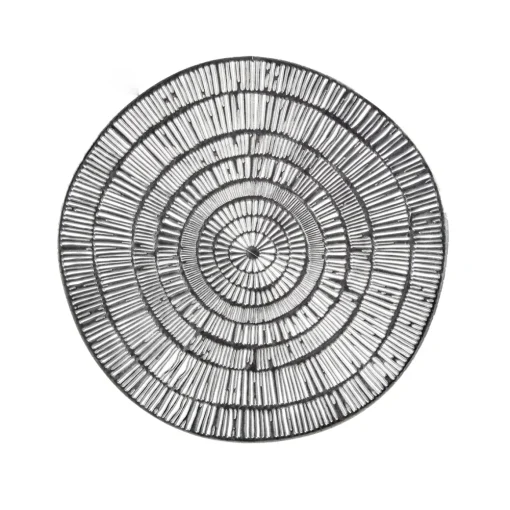 Individual De Mesa Tronco Prateado 38cm