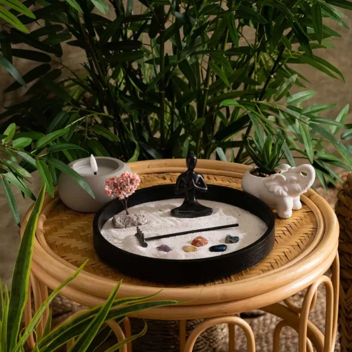 Jardim ZEN isana em madeira