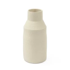 Jarra de cerâmica bege CARAVANE 40cm