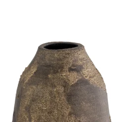 Jarra de cêramica rustic SAND dourada 40cm