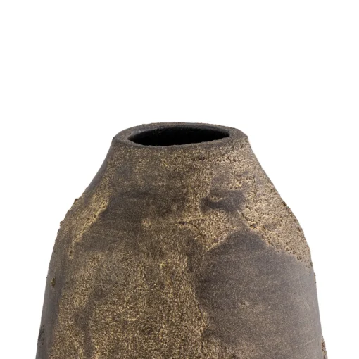 Jarra de cêramica rustic SAND dourada 40cm
