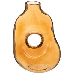 Jarra de vidro ambar DONUT