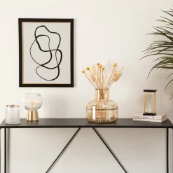 Jarra de vidro ambar SHINE