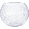 Jarra de vidro AQUÁRIO CRAQUELE transparente