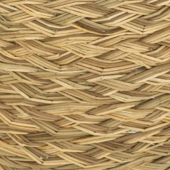 Jarra de vidro com ráfia CUBA