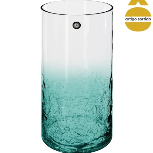 Jarra de vidro CRAQUELE coul 30cm