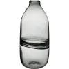 Jarra de vidro LINE cinza 30cm