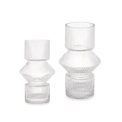 Jarra de vidro transparente 23cm