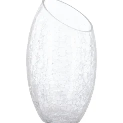 Jarra de vidro transparente CRAQUELE