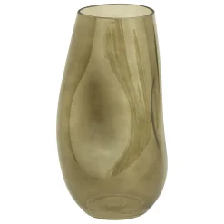 Jarra de vidro verde caqui BRAVI 28cm