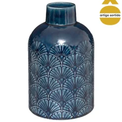 Jarra decorativa folhas FEEL 21,7cm