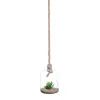 Jarra em vidro suspensa 22cm