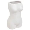 Jarra ETEL branca corpo de mulher 17cm