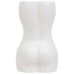 Jarra ETEL branca corpo de mulher 17cm