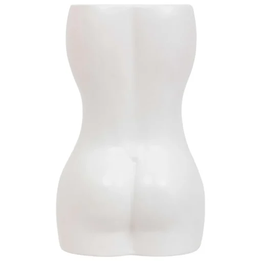 Jarra ETEL branca corpo de mulher 17cm