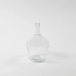 Jarra forma garrafão transparente em vidro reciclado 2l