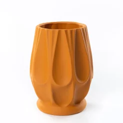 Jarra Laranja Em Cerâmica 26,5cm