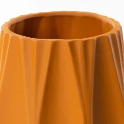 Jarra Laranja Em Cerâmica 26,5cm