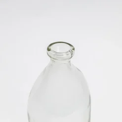 Jarra transparente disforme em vidro reciclado 35cm