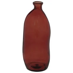 Jarra ULY âmbar de vidro reciclado 35cm