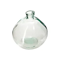 Jarra ULY transparente de vidro reciclado 22cm