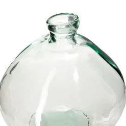 Jarra ULY transparente de vidro reciclado 22cm