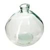 Jarra ULY transparente de vidro reciclado 33cm