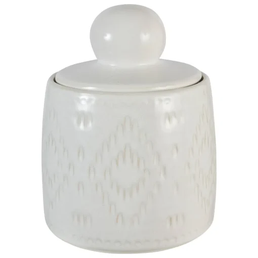Jarro decorativo MALA branco 19cm