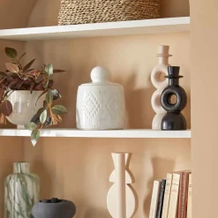 Jarro decorativo MALA branco 19cm