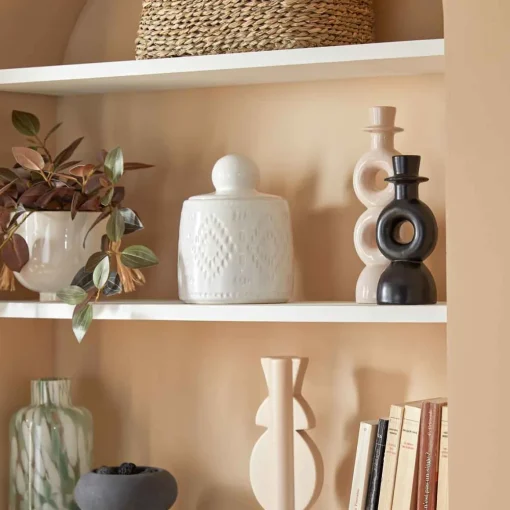 Jarro decorativo MALA branco 19cm