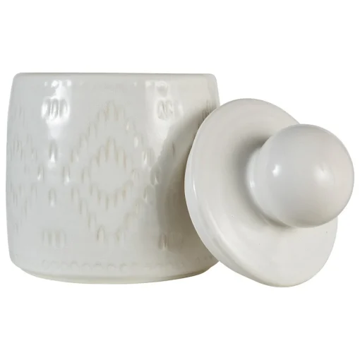 Jarro decorativo MALA branco 19cm