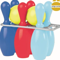 Jogo bowling de praia