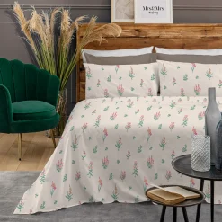 Jogo cama de casal e 2 capas de almofada WILD ROMANCE 240x290cm