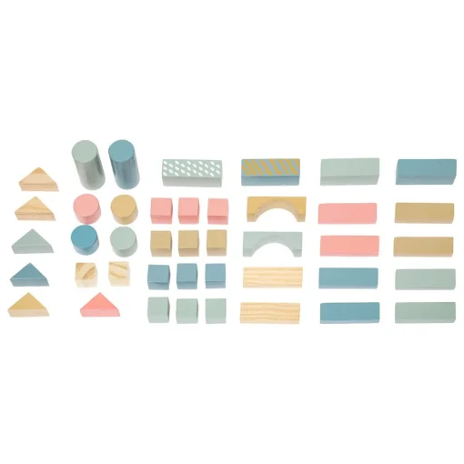 Jogo de blocos de construção MONTESSORI