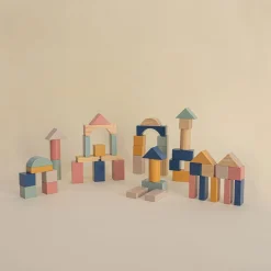 Jogo de blocos de construção MONTESSORI