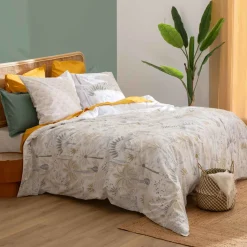 Jogo de cama estampado SONIE de algodão 240x220cm