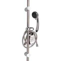 Kit chuveiro 4 funções com saboneteira e mangueira 150cm