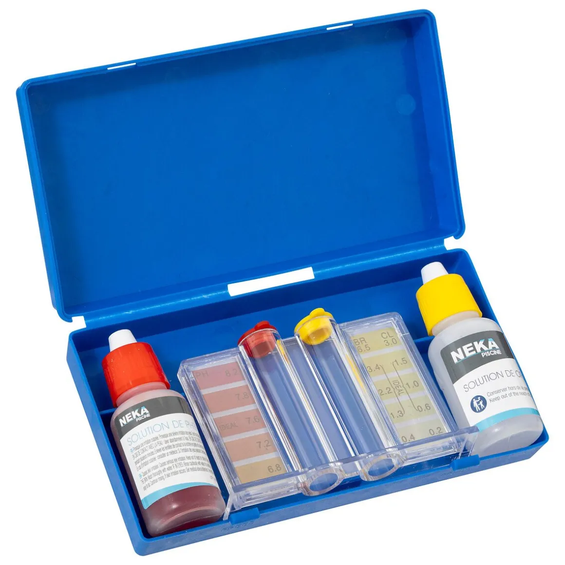 Kit de análise ph e cloro