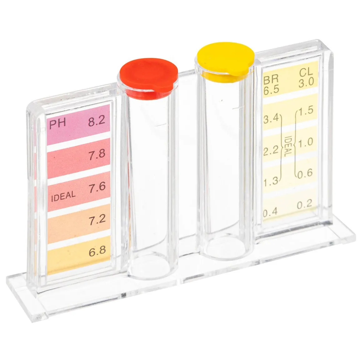 Kit de análise ph e cloro