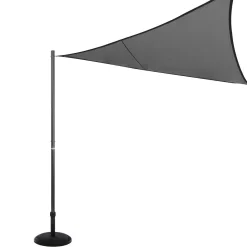 Kit de fixação para toldo solar cinza 2,55m