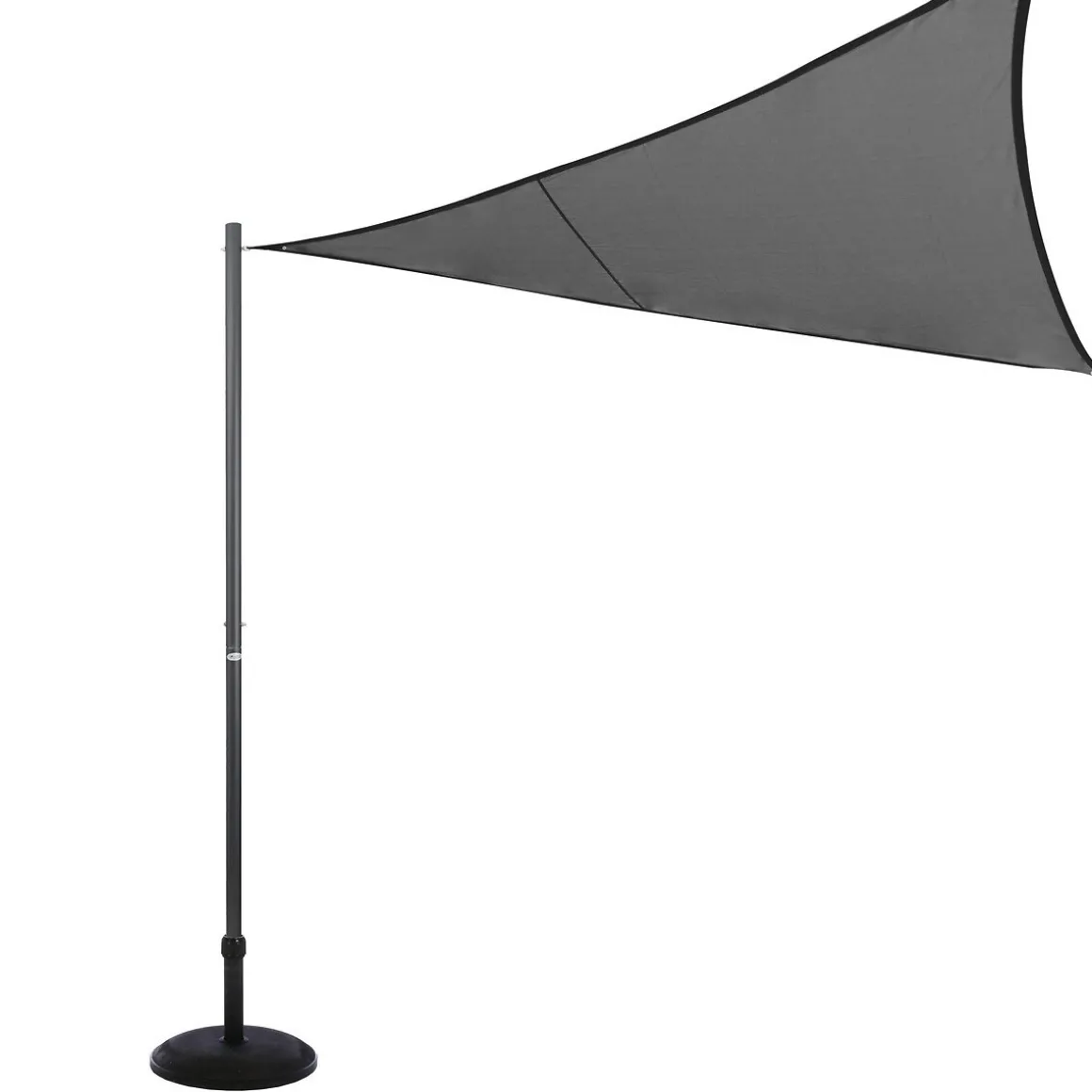 Kit de fixação para toldo solar cinza 2,55m