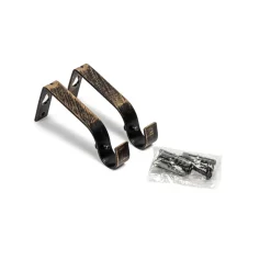 Kit extensível extremidade ETNIKA preto e dourado 120-210cm