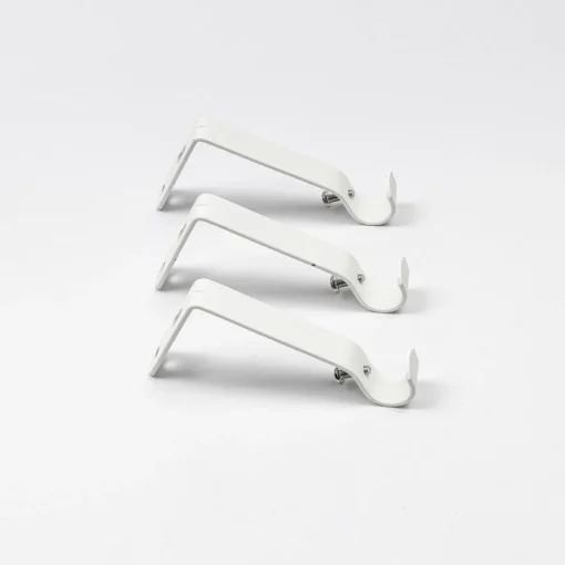 Kit varão extensível branco 210-380cm