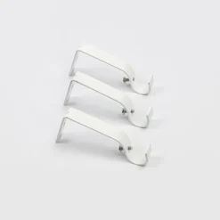 Kit varão extensível branco 120-210cm