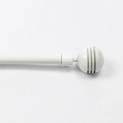 Kit varão extensível branco 120-210cm