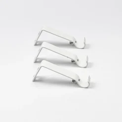 Kit varão extensível branco 120-210cm