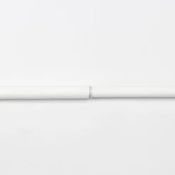 Kit varão extensível branco 120-210cm