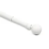 Kit varão extensível branco 210-380cm