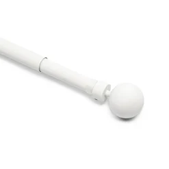 Kit varão extensível branco 210-380cm