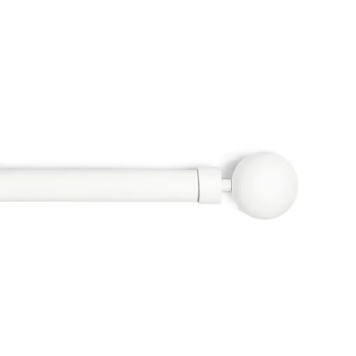 Kit varão extensível branco 210-380cm
